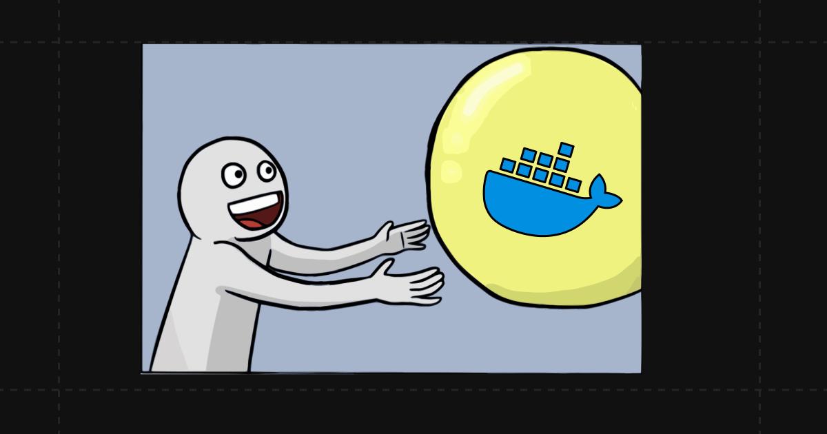 Docker your 1st step to self-hosting cover pic